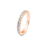 Memoire Verlobungsring von Breuning - H/SI, 14K/18K Gold & Lab Grown Diamanten