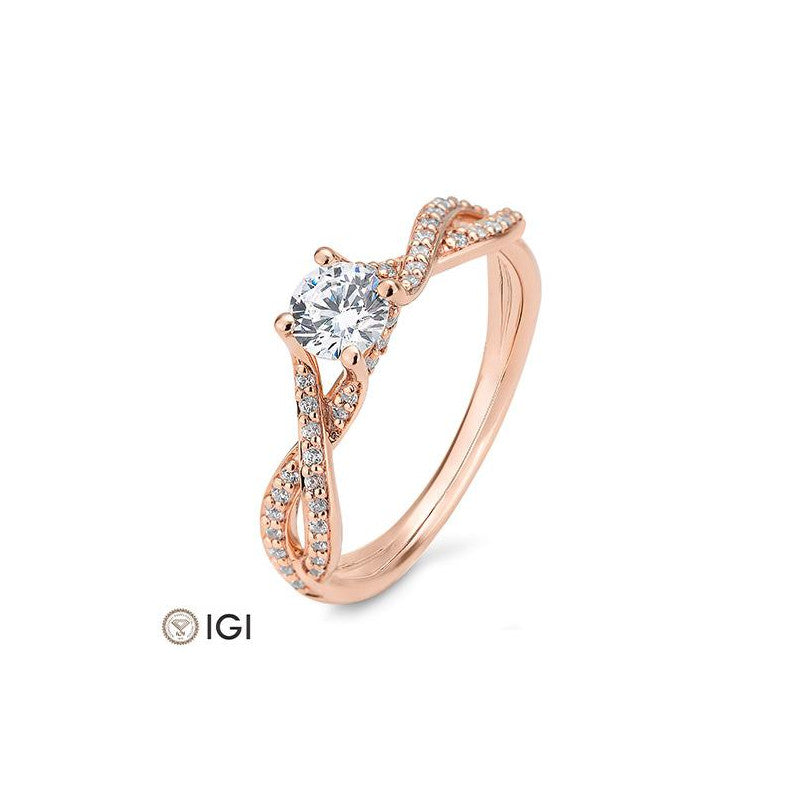 Verlobungsring Brilliant Pavé – Pure Perfektion