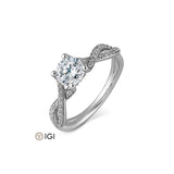Verlobungsring Brilliant Pavé – Pure Perfektion