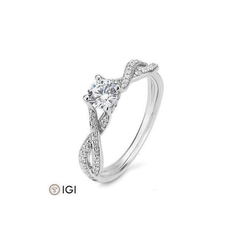 Verlobungsring Brilliant Pavé – Pure Perfektion