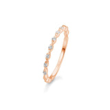 Halb Memoire Fantasy Ring von Breuning - 14K/18K Gold, 0.105 ct Diamanten