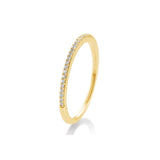 Halb Memoire Ring von Breuning - 14K/18K Gold, 0.112 ct Lab Grown Diamanten