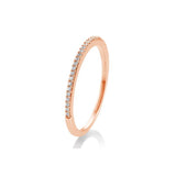 Halb Memoire Ring von Breuning - 14K/18K Gold, 0.112 ct Lab Grown Diamanten