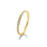 Memoire Verlobungsring von Breuning - 14K/18K Gold, Lab Grown Diamanten, H/SI