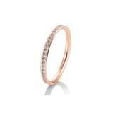 Memoire Verlobungsring von Breuning - 14K/18K Gold, Lab Grown Diamanten, H/SI