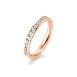 Halb Memoire Ring von Breuning - 14K/18K Gold, 0.51 ct Lab Grown Diamanten