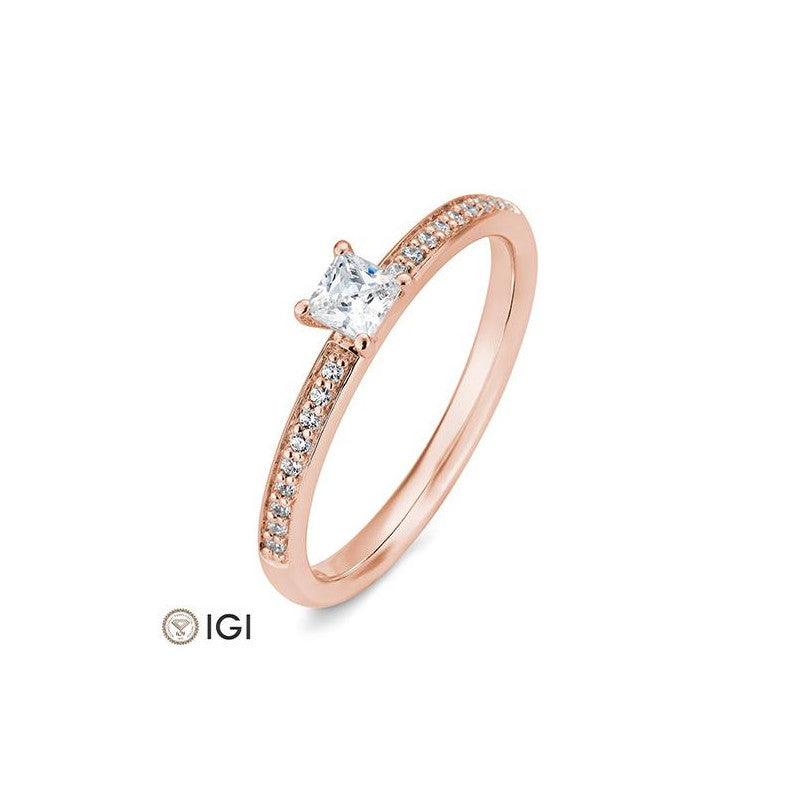 Verlobungsring Princess Cut - So einzigartig wie Du auf eheringkaufen.ch erhältlich.