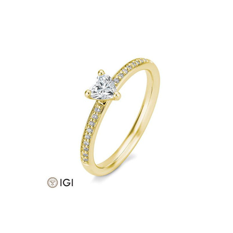 Verlobungsring Heart Cut - Symbol unserer Liebe