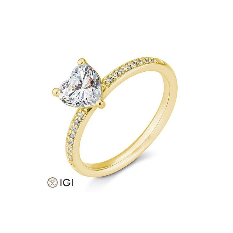 Verlobungsring Heart Cut - Symbol unserer Liebe