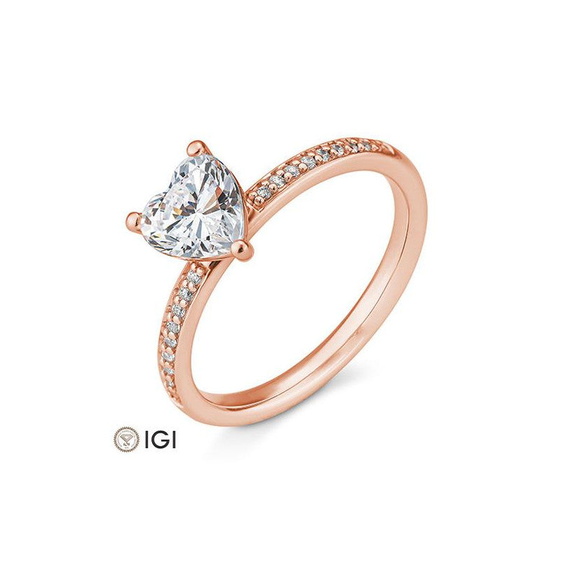Verlobungsring Heart Cut - Symbol unserer Liebe
