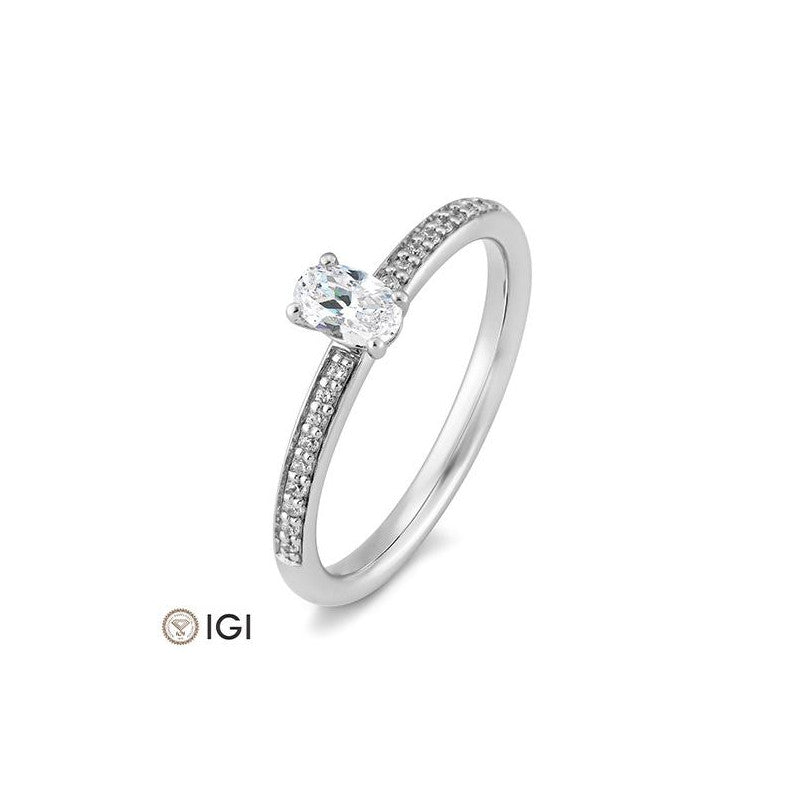 Verlobungsring Oval Cut - Dezent. Klar. Unvergänglich.