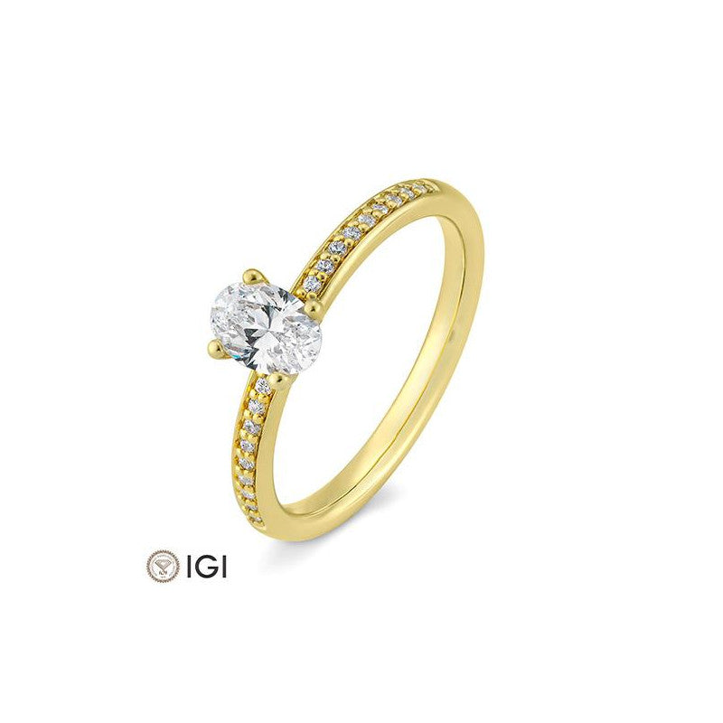 Verlobungsring Oval Cut - Dezent. Klar. Unvergänglich.