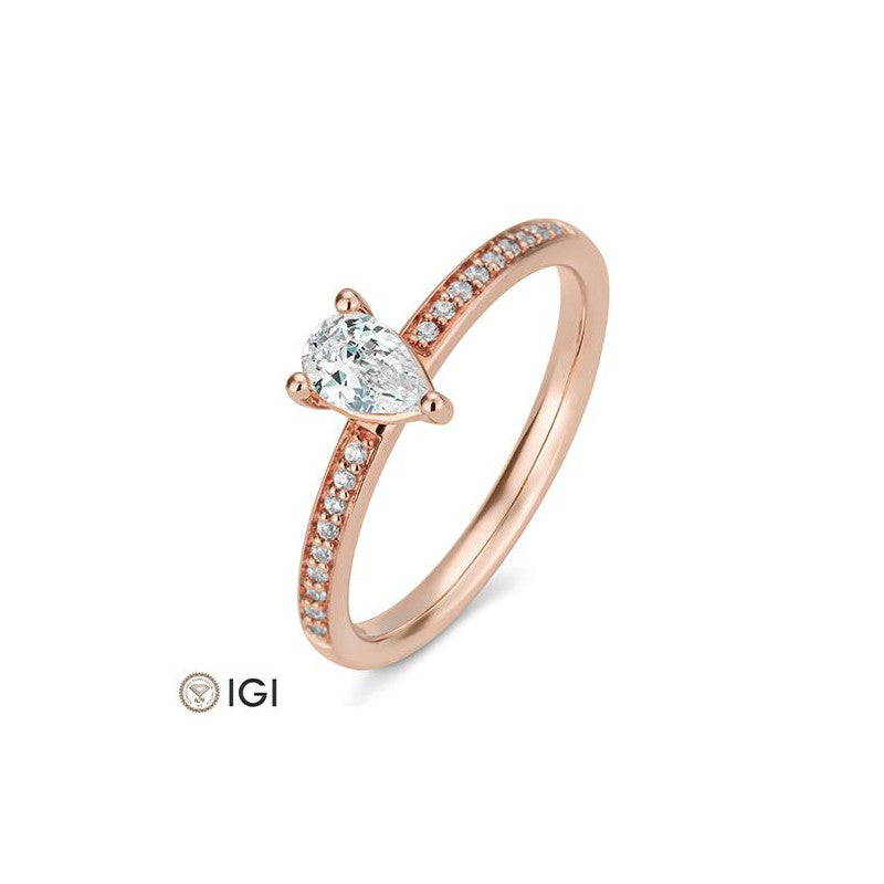 Verlobungsring Teardrop Cut - Design trifft Bedeutung auf eheringkaufen.ch erhältlich.