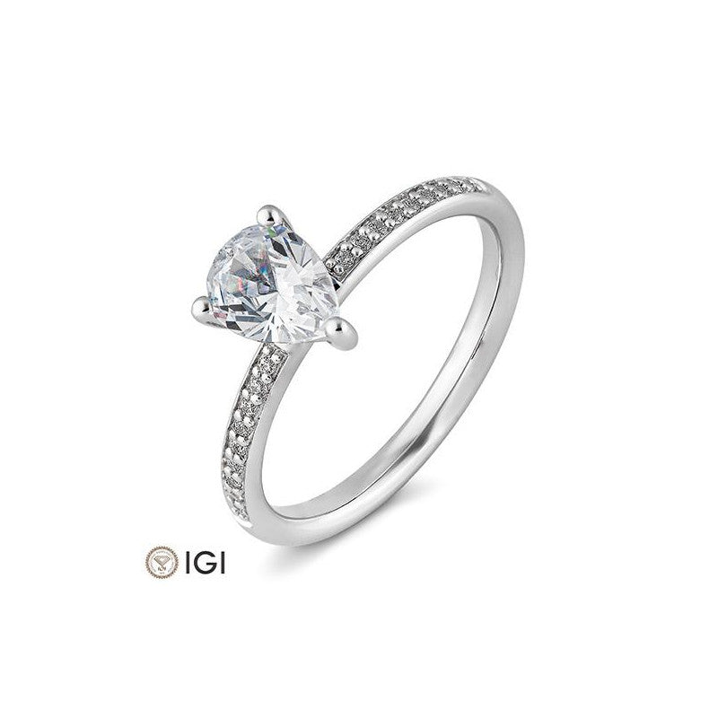 Verlobungsring Teardrop Cut - Design trifft Bedeutung auf eheringkaufen.ch erhältlich.