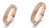 Eheringe Moonlight von Rauschmayer mit 7 Diamanten 0,06 ct
