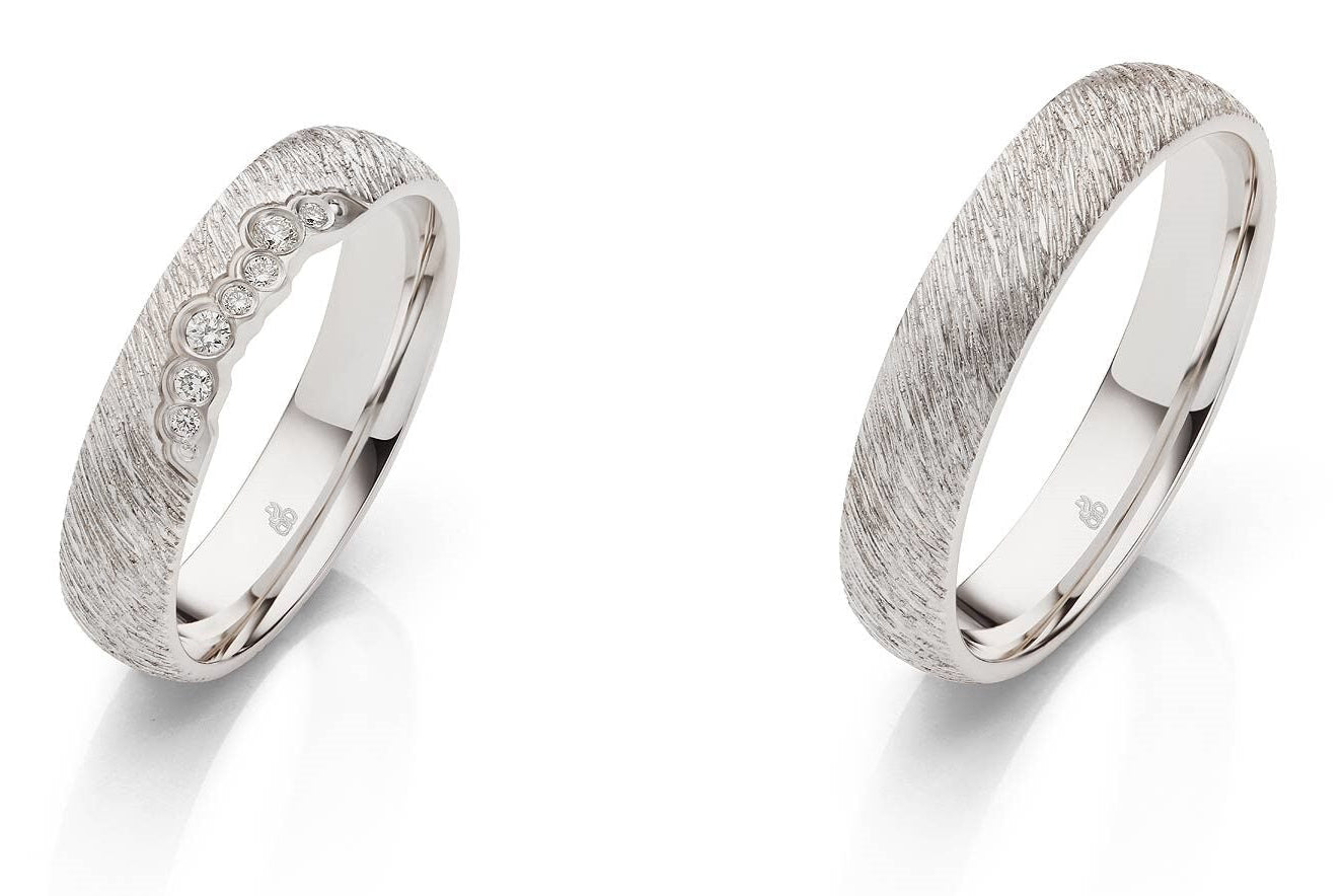 Eheringe Moonlight – Sanftes Strahlen ewiger Verbundenheit