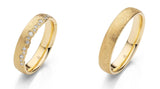 Eheringe Moonlight von Rauschmayer mit 19 Diamanten 0,16 ct