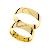 Eheringe in Gold - Für Herzen, die zusammengehören auf eheringkaufen.ch erhältlich.
